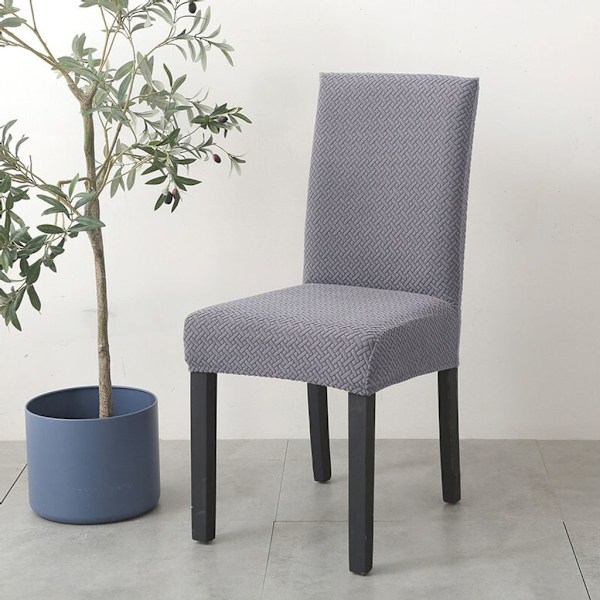 4 stk. Moderne Elastisk Stretch Stoltrekk Strikket Jacquard