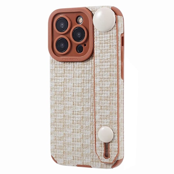 Skal för iPhone 14 Pro Max Repskyddande Tygbelagd TPU Mobilskal