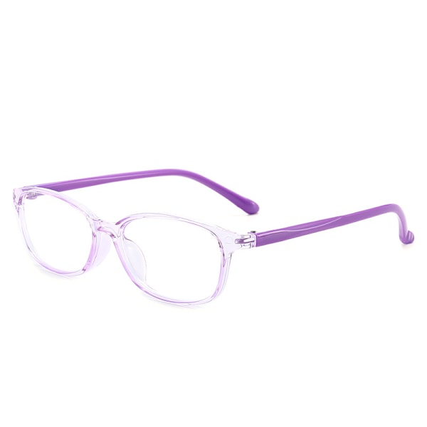 Lasten värilliset silmälasikehykset, sinistä valoa estävät, mukavat purple