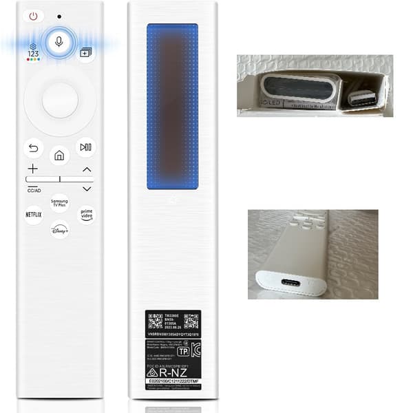 2026 Ny modell BN59-01391A Solcellsdriven Bluetooth Röstfjärrkontroll för Samsung TV-apparater
