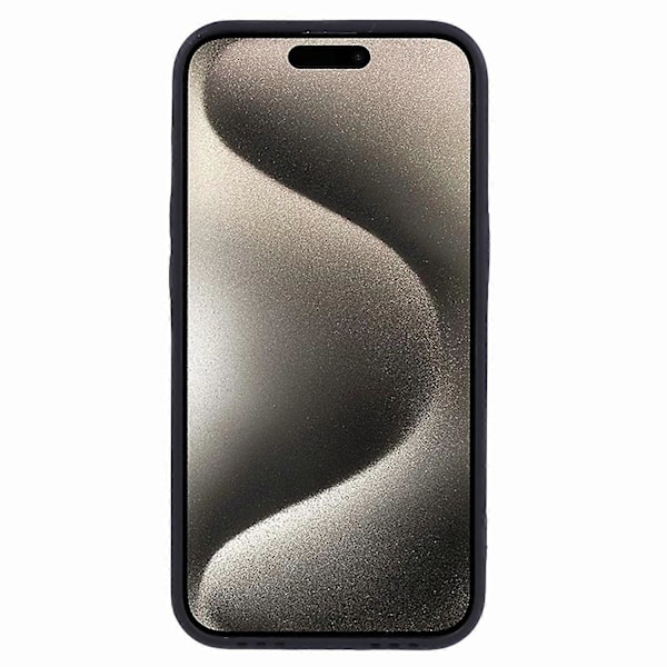 Krokodille tekstur telefoncover til iPhone 15 Pro, PU læder + TPU skal