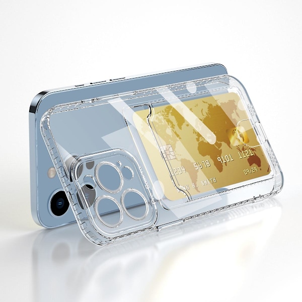 Kortficka Transparent Skal För iPhone 13 Pro Max För iPhone 13 Pro Max