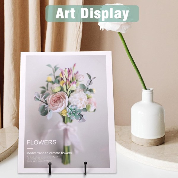 5 STK. Display Stande 15 cm Billedramme Stand, Stande til Display, Tallerkenholder Display Stand Holdere til Billeder