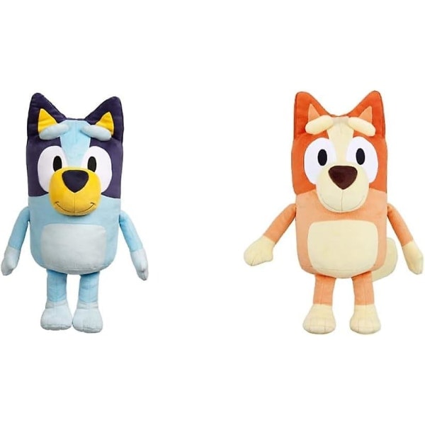 pcs Bluey och Bingo extra stora 16 tum plysch samlarobjekt karaktär gosig jumbo mjuk leksak