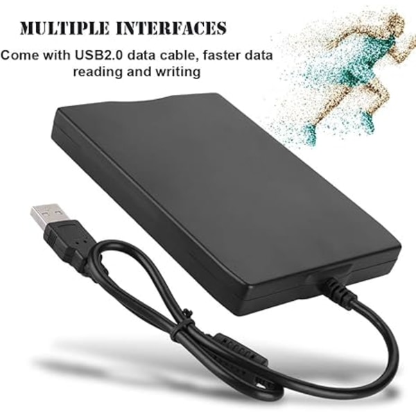 Ekstern diskettedrev Diskette Neutral USB Ekstern Bærbar