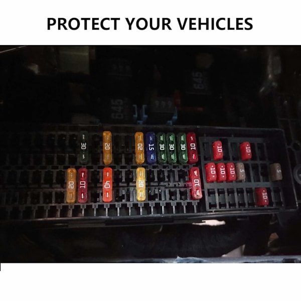 282-osainen Autosulakkeiden Kombosetti
