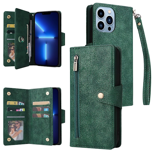 Läder Telefonfodral För iPhone 13 Pro Max