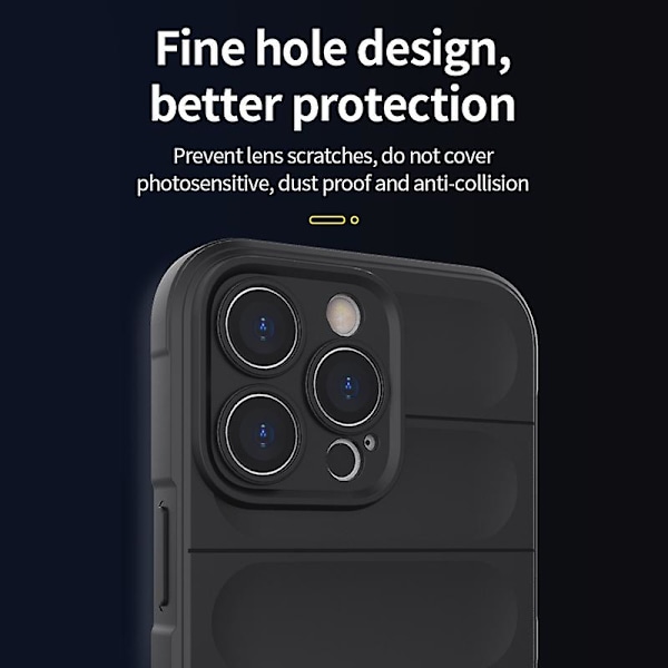TPU + Flanell Mobilskal För iPhone 14 Plus