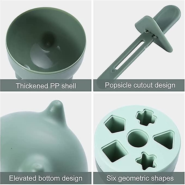 Ispindform, PBA-fri ispindform, 6 hulrums plastikisform
