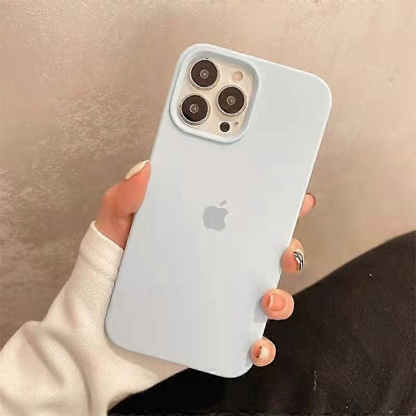 För Apple iPhone 14 PRO MAX (6.7) Flytande Silikon Skal