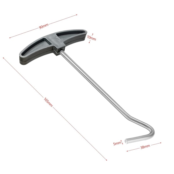 2 stk. trekker for treplugger Telt trekker for treplugger treplugg
