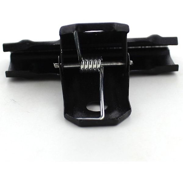 Pakke med 10 Sorte Store Bogstavklemmer Metal Klemmer, 62mm