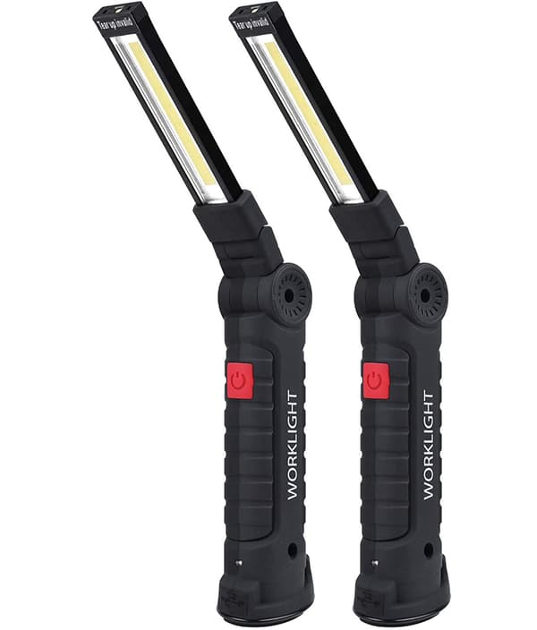 2x COB LED arbetslampa för fordon