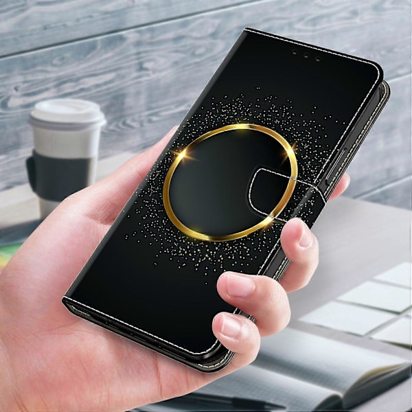 Skyddande Läderplånboksfodral för iPhone 14 Pro Max
