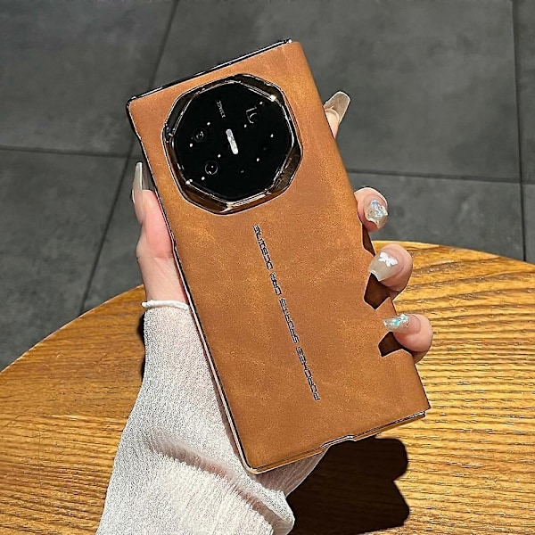 Til Huawei Mate XT Ultimate Case Fåreskind Læder+PC Telefon Cover