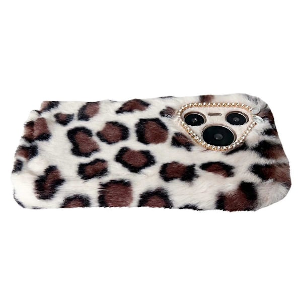 För Huawei Pura 70 Pro/ Pura 70 Pro+ Mobilskal Fluffigt Leopard Skyddande Mobilfodral