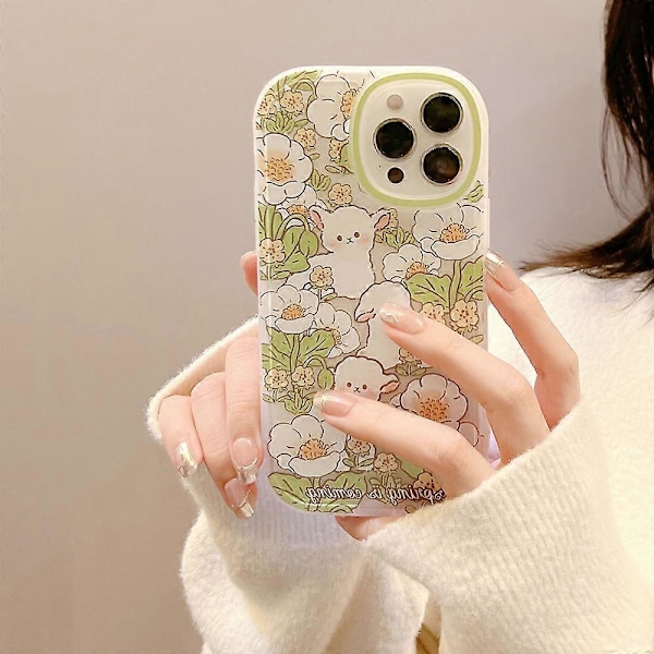 Nytt iPhone Blommig Vår Skal för iPhone 13 Pro MAX