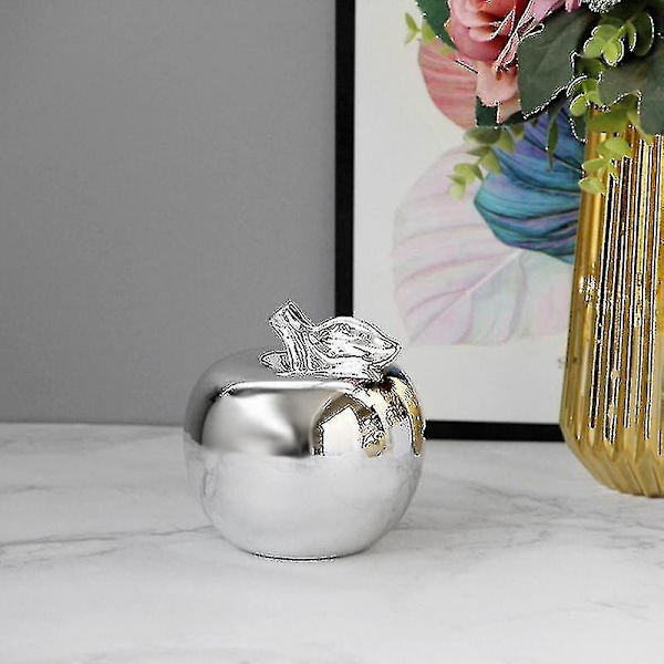 Keramisk Æble Ornament Ornament Rekvisitter Hjem Dekorationer