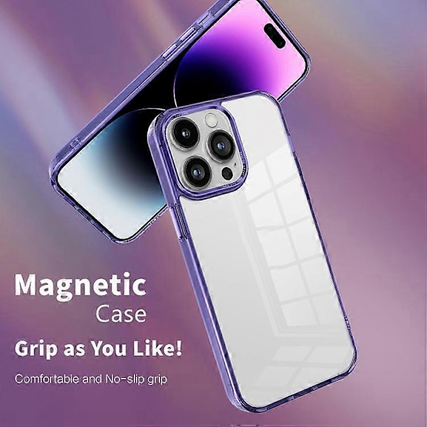 iPhone 15 Jääväri Kirkas PC Hybrid TPU -puhelinkotelo