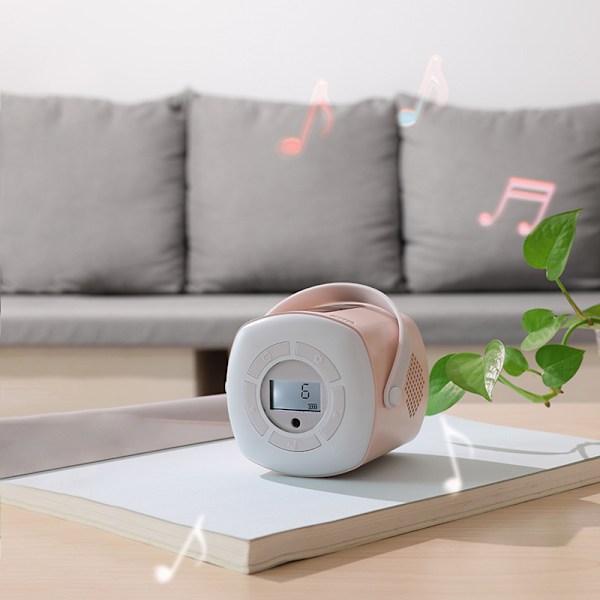Elektronisk väckarklocka med USB-laddning, LED-skärm och projektion