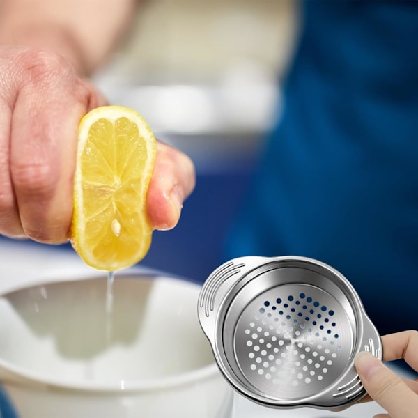 Matburksil i rostfritt stål, silpress för burkar, metallburksavrinare för tonfisk, bönor eller grönsaker, diskmaskinsäker