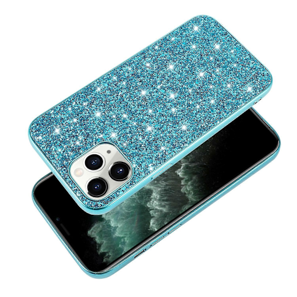 Glitterpulver TPU-skal för iPhone 14 Pro