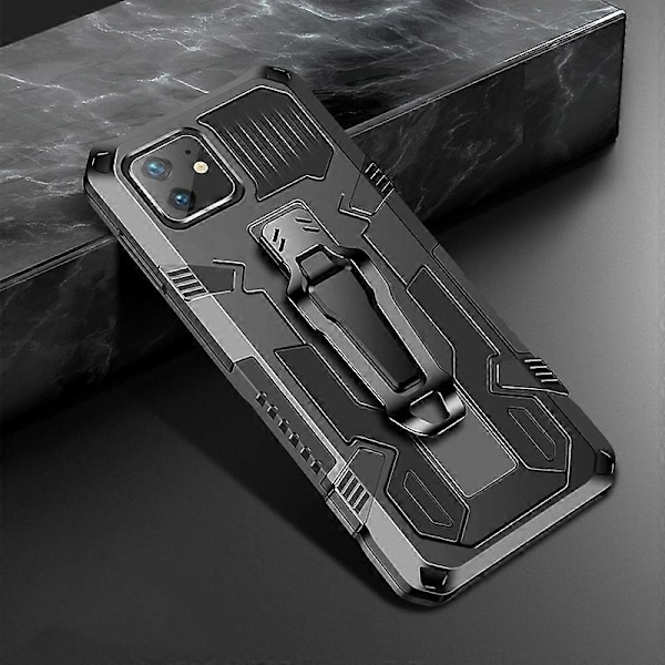 IPhone 11:lle Kone Armor Warrior Iskunkestävä PC + TPU Suojakotelo