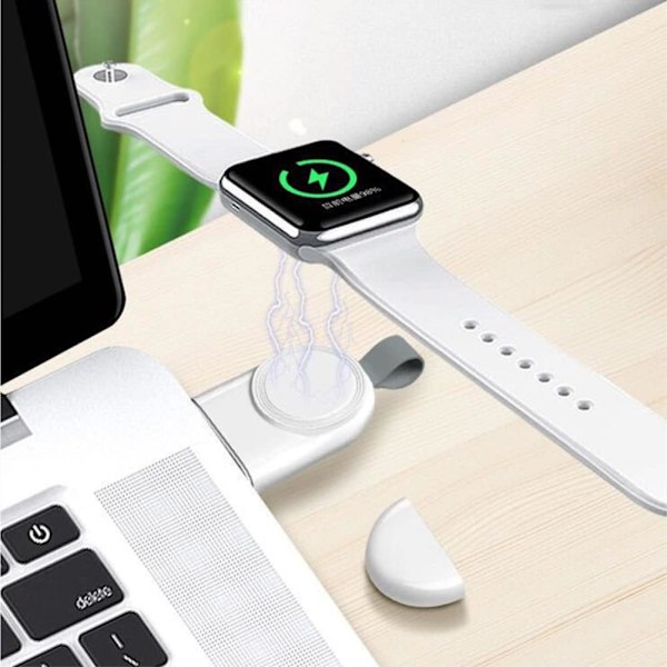 Passer for iwatch klokke 7654321 generasjons trådløs lader