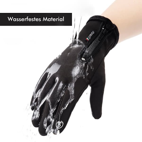 XL Cykelhandsker Varme Vinter Touchscreen Anti-Slip