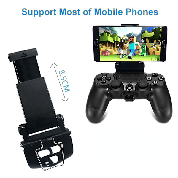 PS4-håndtak mobiltelefonholder, universell spillstøtteramme