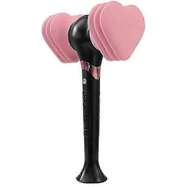 Blackpink Light Stick Hjerteformet Hammer, Kpop LED Konsertlampe, Fluorescerende Lyspinne Scenelys, Bærbar Vifte Lyspinne Gave til Konserter