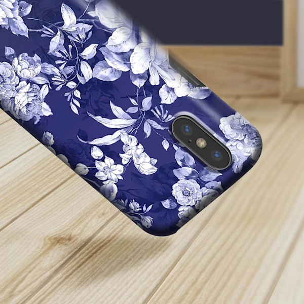 Etui til iPhone X / XS Sailor Blue Bloom Resistant Ideal of Sweden
