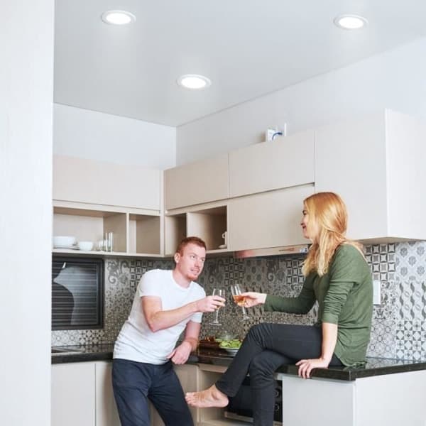 YRHOME 20x5W LED downlight innfelt taklampe kald hvit spotlight