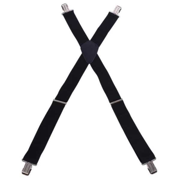Herre seler med sterke metallklips Kraftige seler for menn 50 mm 2 tommer bred One Size Fits All
