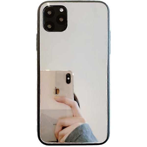 Etui til iPhone 15 Speil, Speiletui Speildeksel Ikke-deformerbar Design for Kvinner Jenter, Ideell for Sminke Når Som Helst