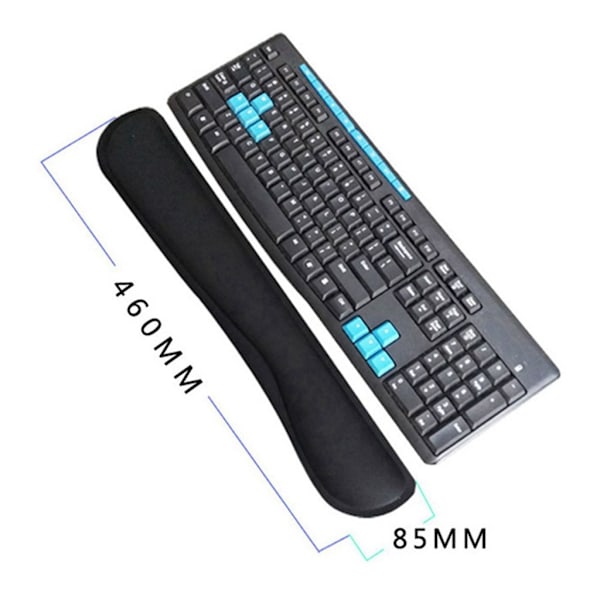 3-pack handledsstöd för tangentbord, handledsstöd, kudde och musmatta