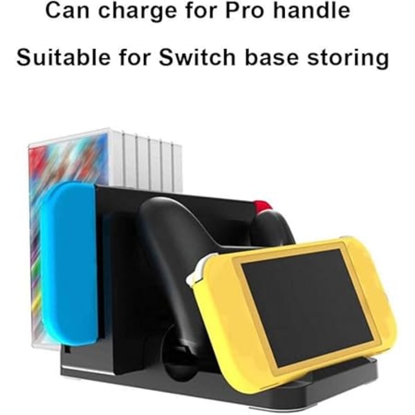 Opladningsstation, Joystick Controller Type-C Opladningsdock Stativ