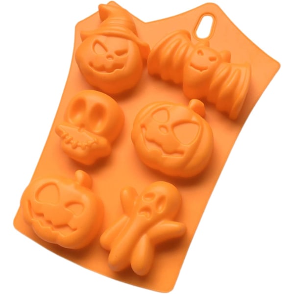 6-håls Halloween Bat Ghost Cookieform Isbitform