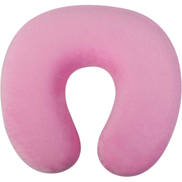 Nackkudde med Avtagbart Överdrag, Minnesskum, Rosa