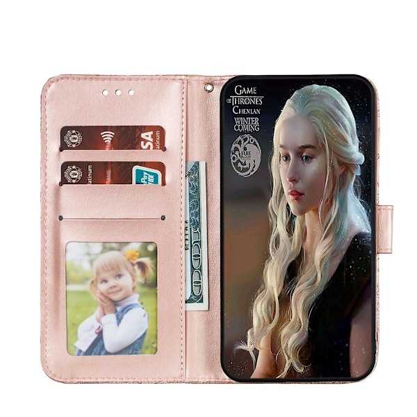 iPhone 12 mini pitsikukkainen nahkakotelo iPhone 12 minille