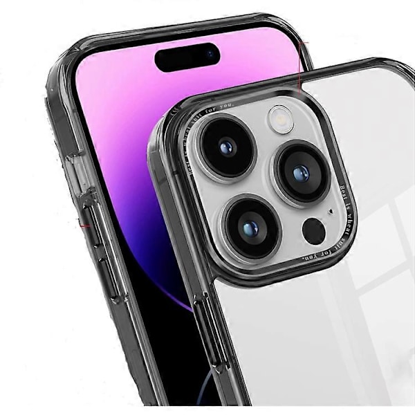 iPhone 15 Jääväri Kirkas PC Hybrid TPU -puhelinkotelo