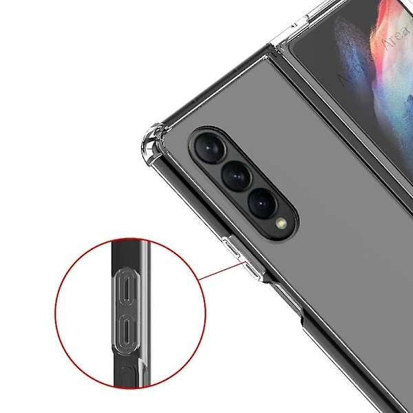 Stöttåligt Vikbart Mobilskal För Samsung Galaxy Z Fold4 För Samsung Galaxy Z Fold4