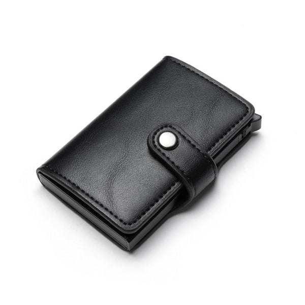 Kortholder til pung - RFID & NFC Beskyttelse - 5 kort Sort black