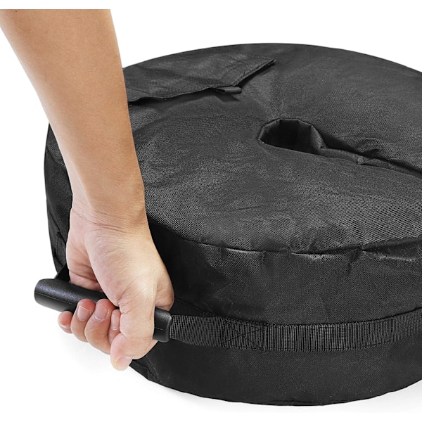 Sateenvarjotelineen painopussi, 46 cm irrotettava pyöreä puutarhapöydän sateenvarjon jalka