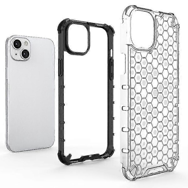 Honeycomb Skal för iPhone 15 (svart)