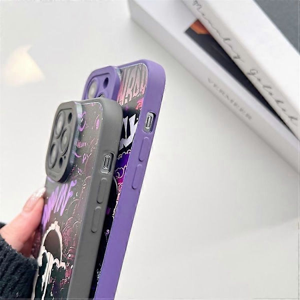 iPhone 15 nestemäinen Angel Eyes -suojakuori TPU-puhelinkotelo