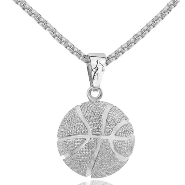 Basketbollhänge, Ihåligt Basketbollhalsband sliver