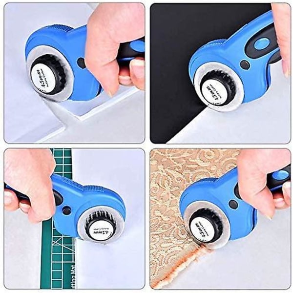 10 stk. roterende blader med 45 mm erstatningsblader