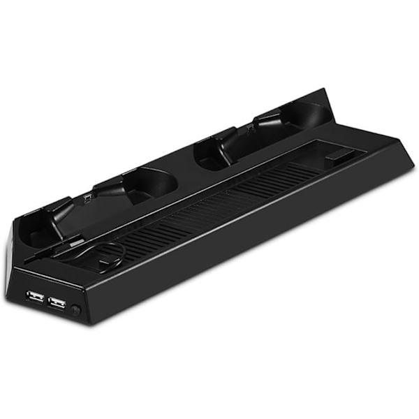 USB-tuuletinjäähdytin, kaksoislaturiasema, teline, 2 portin USB-keskitin