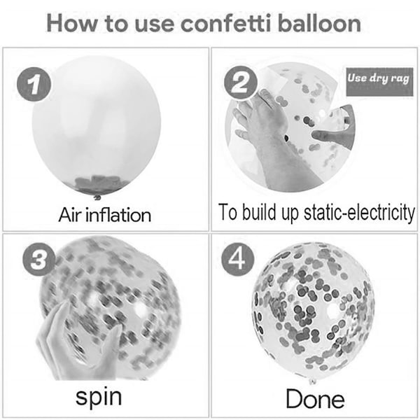 100 stycken ballongfestfödelsedag replikbåge kit girland